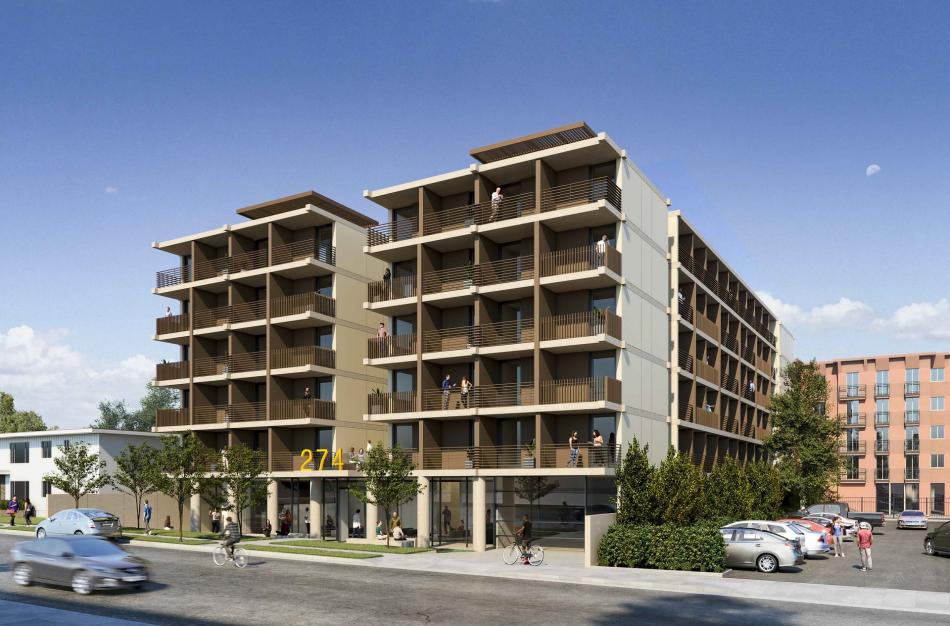 Take a flythrough tour of Pasadena's first microunit apartments at 274